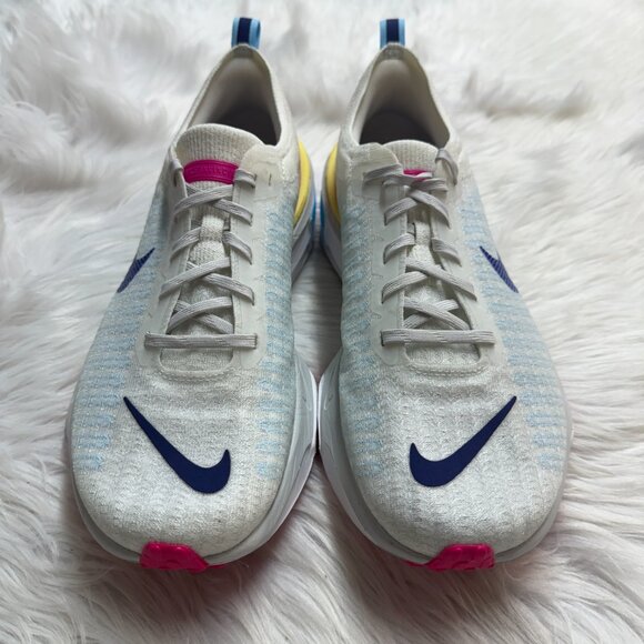 Nike ZOOMX INVINCIBLE RUN FLYKNIT 3 White Mens Running DR2615-105 VNDS Sz 11